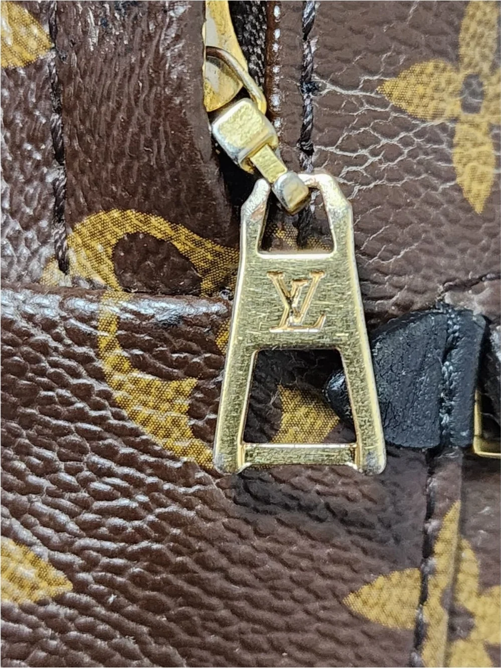 LOUIS VUITTON Monogram Palm Springs Mini Backpack Brown